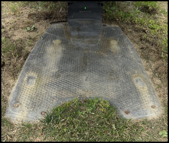 ドックの周りの掃除